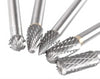 Carbide Bur Set, Double Cut