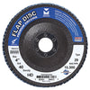 Flap Discs, Type 29 Zirconia High Density, 4" x 5/8", 120 Grit