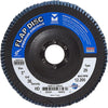 Flap Discs, Type 29 Zirconia High Density, 5'' x 5/8''-11'', 120 Grit