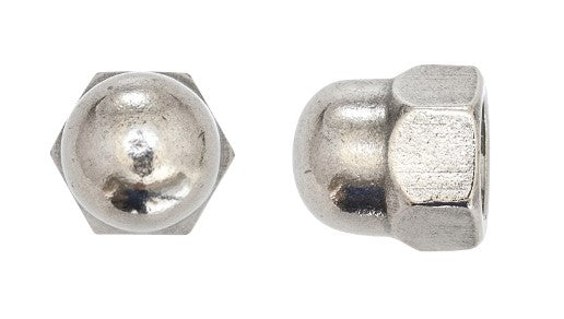 Dome Nut , Stainless Steel, M16