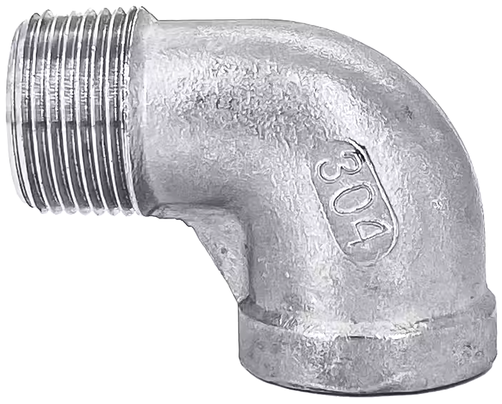 Street Elbow, 90 Deg, Stainless Steel, 1"