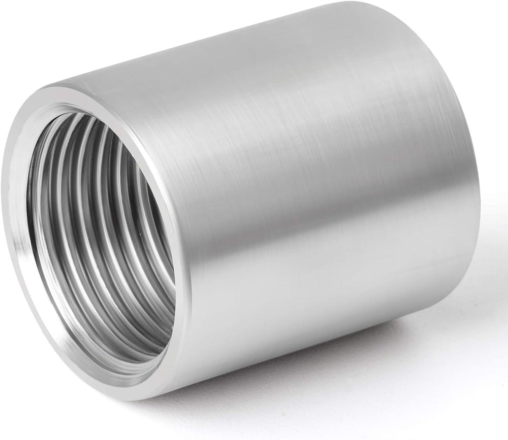 Female Coupling, Stainless Steel, 1-1/2''