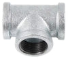 Tee, Galvanized Steel, 1/2" BSPT