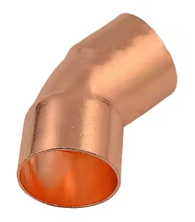 Copper Solder Fitting, Elbow, 45 Deg, 54 mm