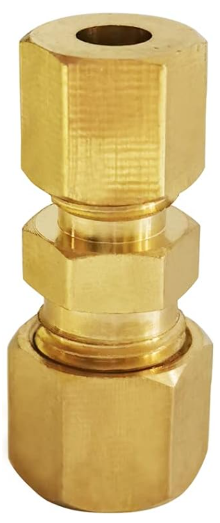 Compression Union, Brass, 14  mm