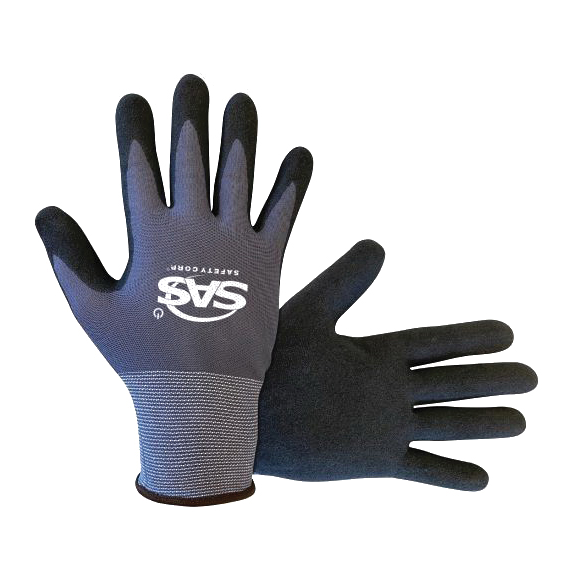 Gloves, Rubber Palm Coated