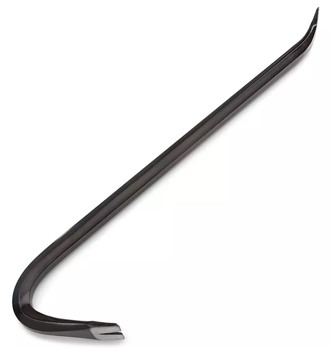 Gooseneck Crow Bar, 30"  x  3/4"