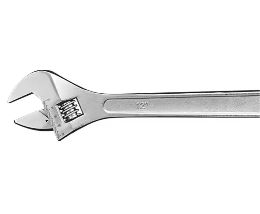 Adjustable Wrench, Chrome