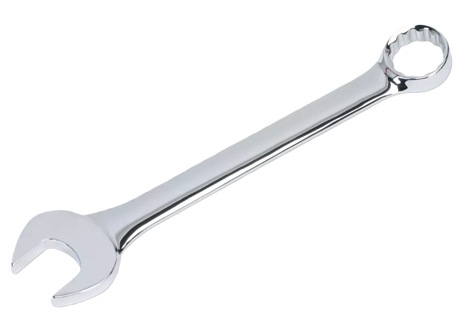 Combination Wrench, Metric, Chrome , 8 mm