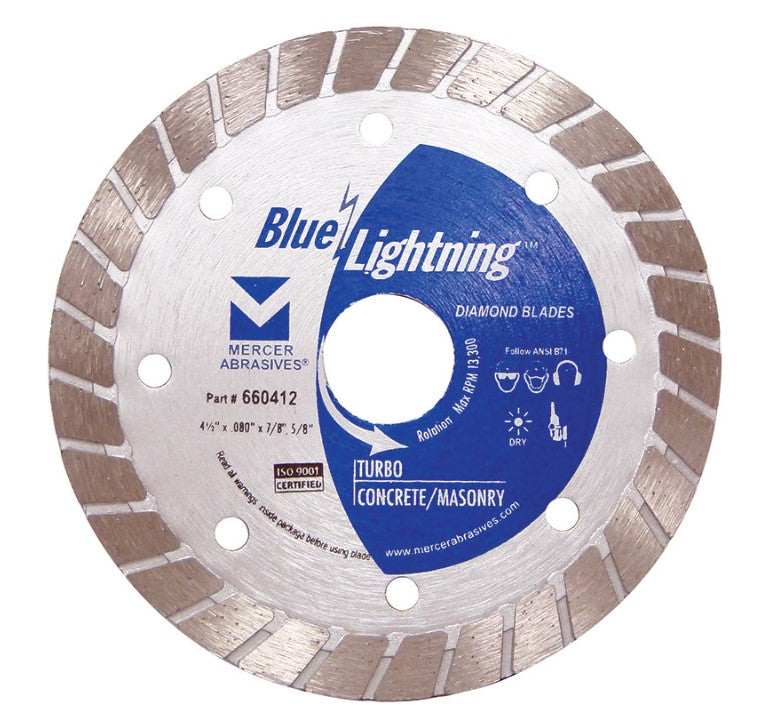 Circular Saw Blade, Turbo Diamond, 5"  x  0.80"  x  7/8"