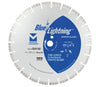 Circular Saw Blade, Turbo Segmented Diamond, 12"  x  .125"  x  1"