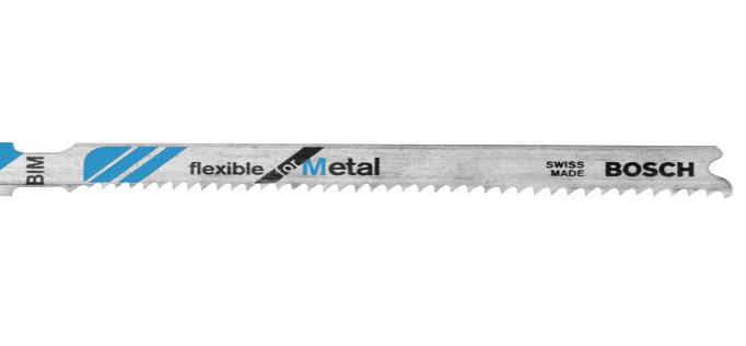 Jig Saw Blades, Flexable For Metal, High Speed Steel, 3", 14 TPI, 100 Pk