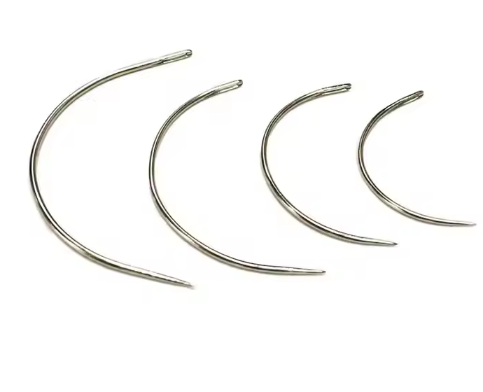 Curved Round Point Needles, Heavy Duty