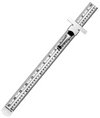 Ruler, Stainless steel