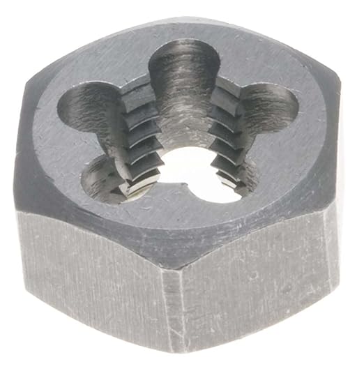 Hex Die, High Speed Steel, 1/4"  x  18, NPT