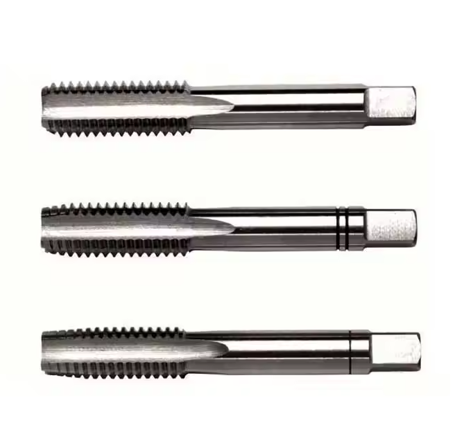 Metric Tap Set, Tungsten Steel, 3 Pc Set, M7  x  1.0