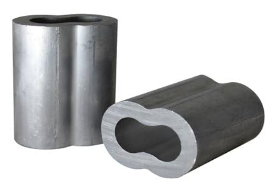 Aluminum Swage Sleeve, 1/16''