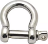 Screw Pin Anchor Shackles, Stainless Steel, 3000 Lb, 1/2"